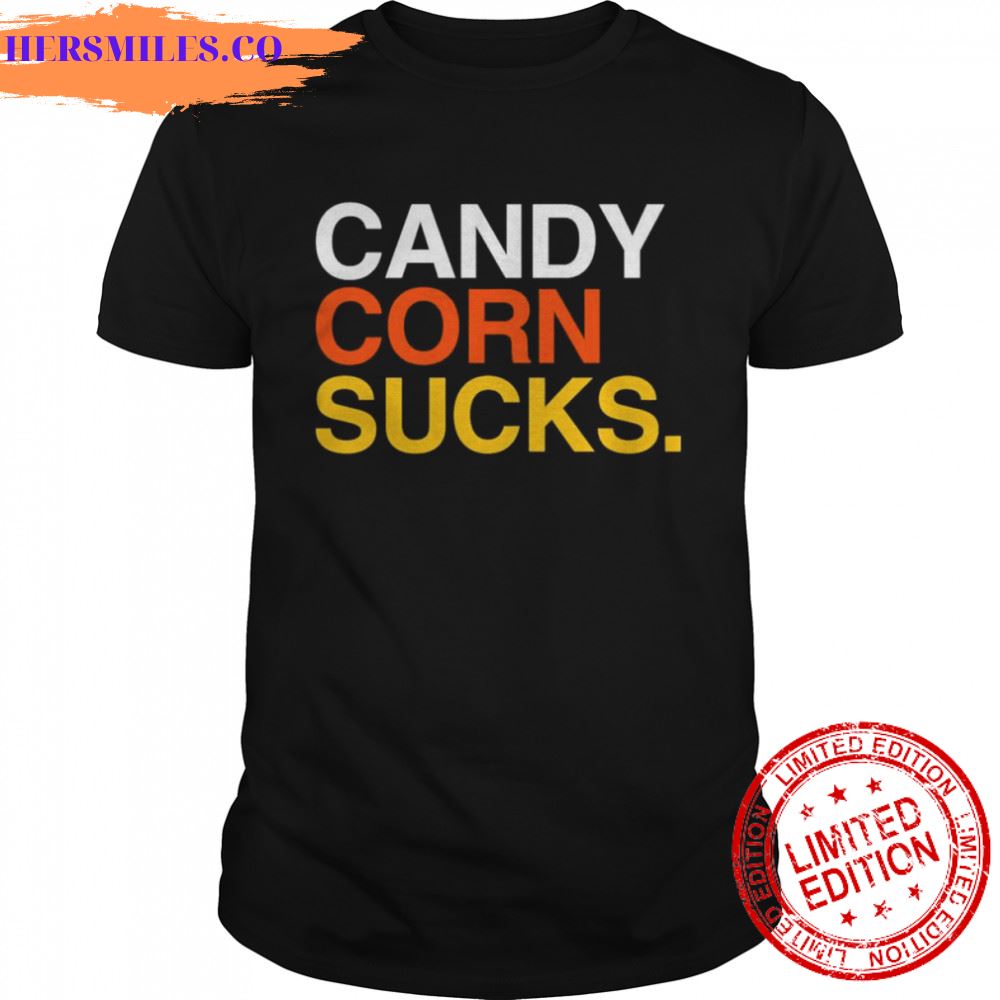 Candy Corn Sucks Shirt Candy Corn Sucks Shirt
