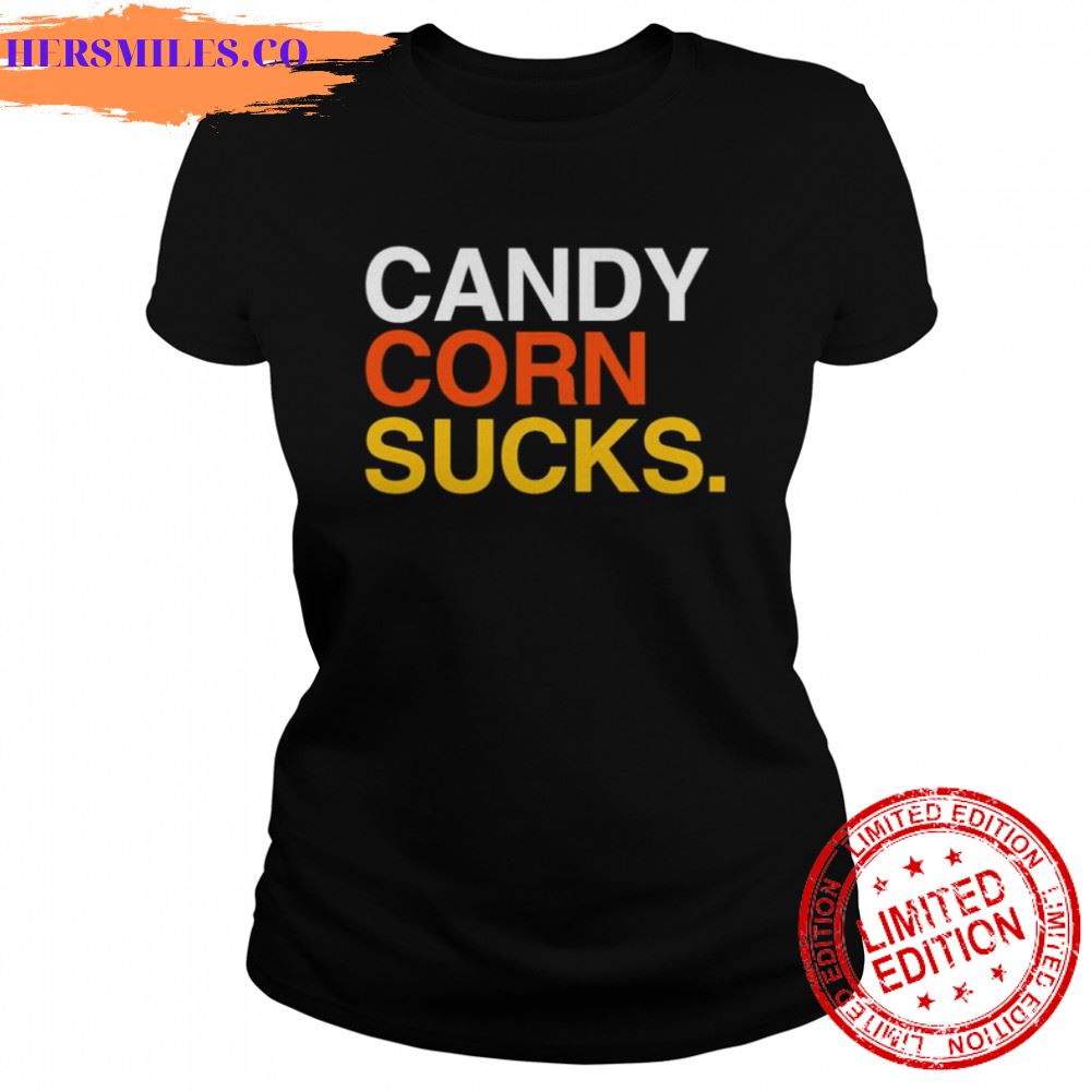 Candy Corn Sucks Shirt Candy Corn Sucks Shirt