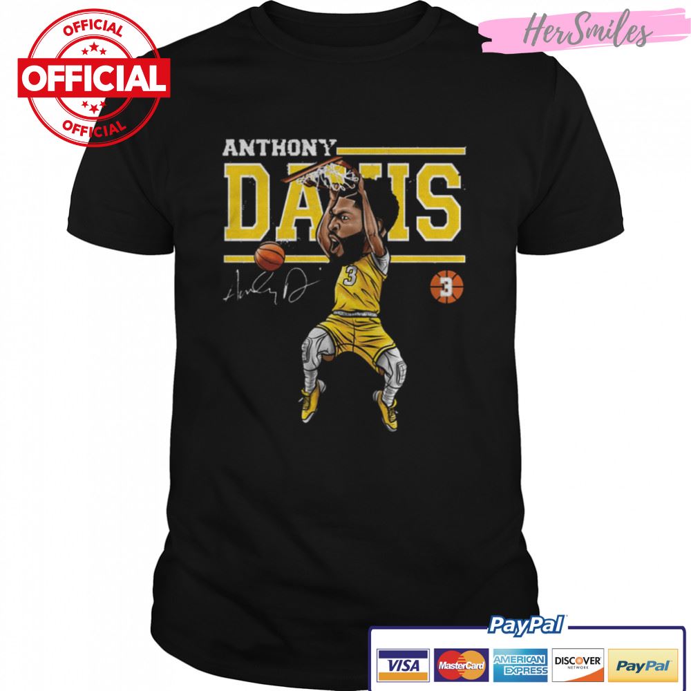 Cartoon Anthony Davis Basketball shirt