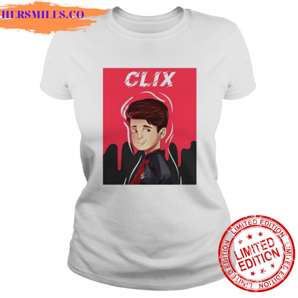 Clix 4 Cute Animated Portrait shirt