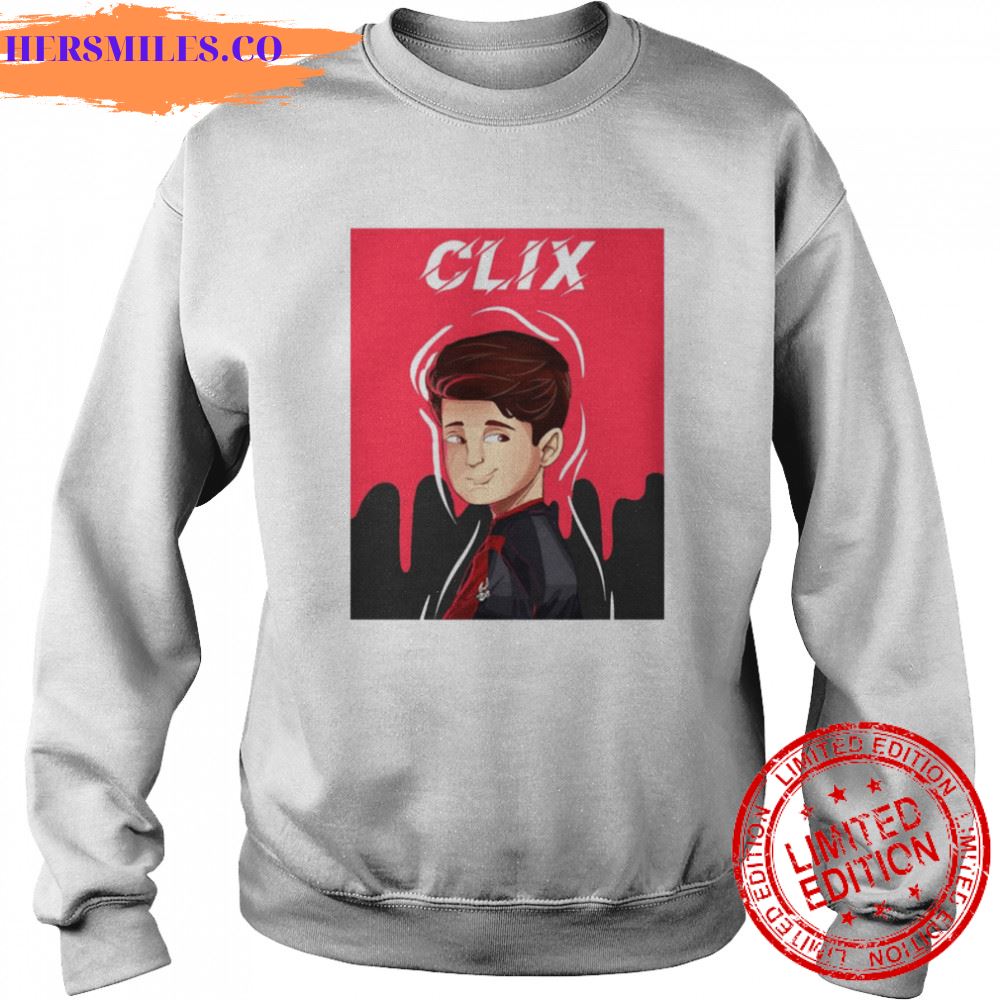 Clix 4 Cute Animated Portrait shirt Clix 4 Cute Animated Portrait shirt