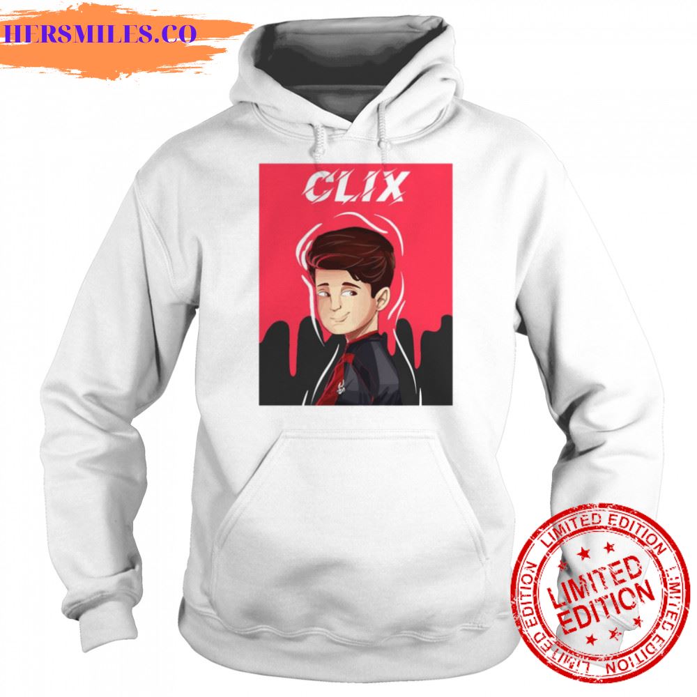 Clix 4 Cute Animated Portrait shirt Clix 4 Cute Animated Portrait shirt