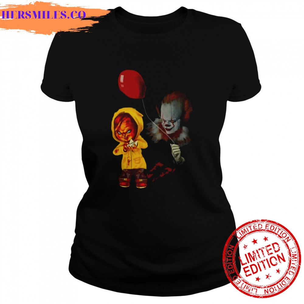 Clown And Chucky T-Shirt