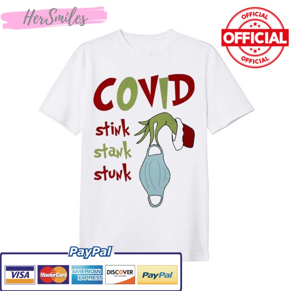 COVID Stink Stank Stunk Christmas Shirt
