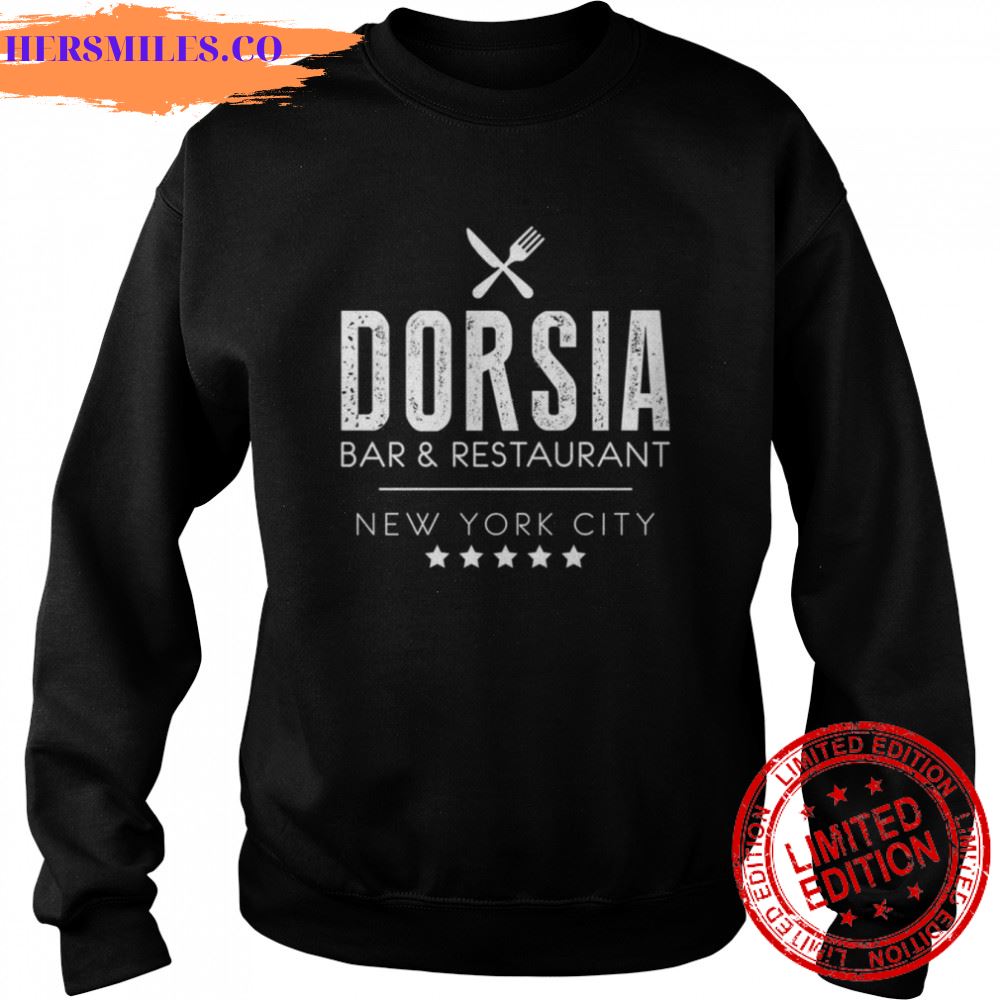 Dorsia Bar & Restaurant New York City Design American Psycho shirt
