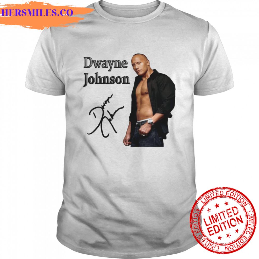 Dwayne Johnson t shirt
