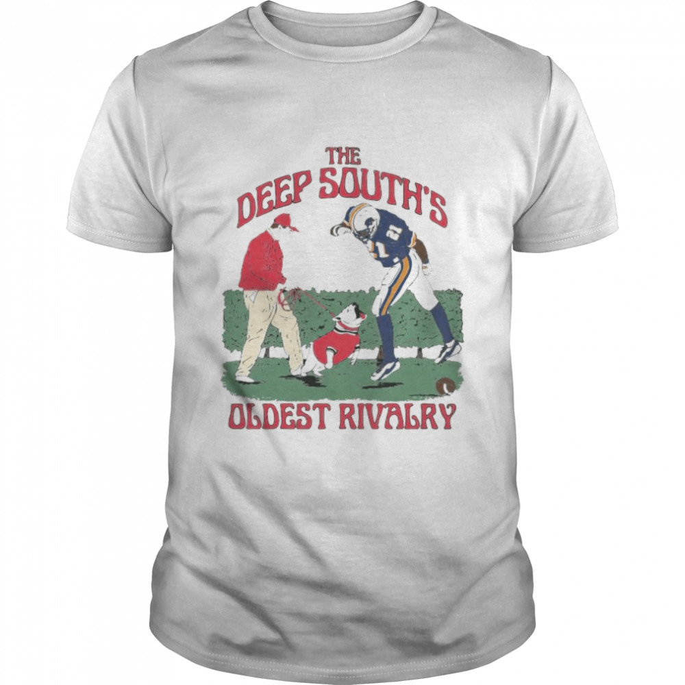 Georgia Bulldogs vs Auburn Tigers the deep south’s oldest rivalry shirt