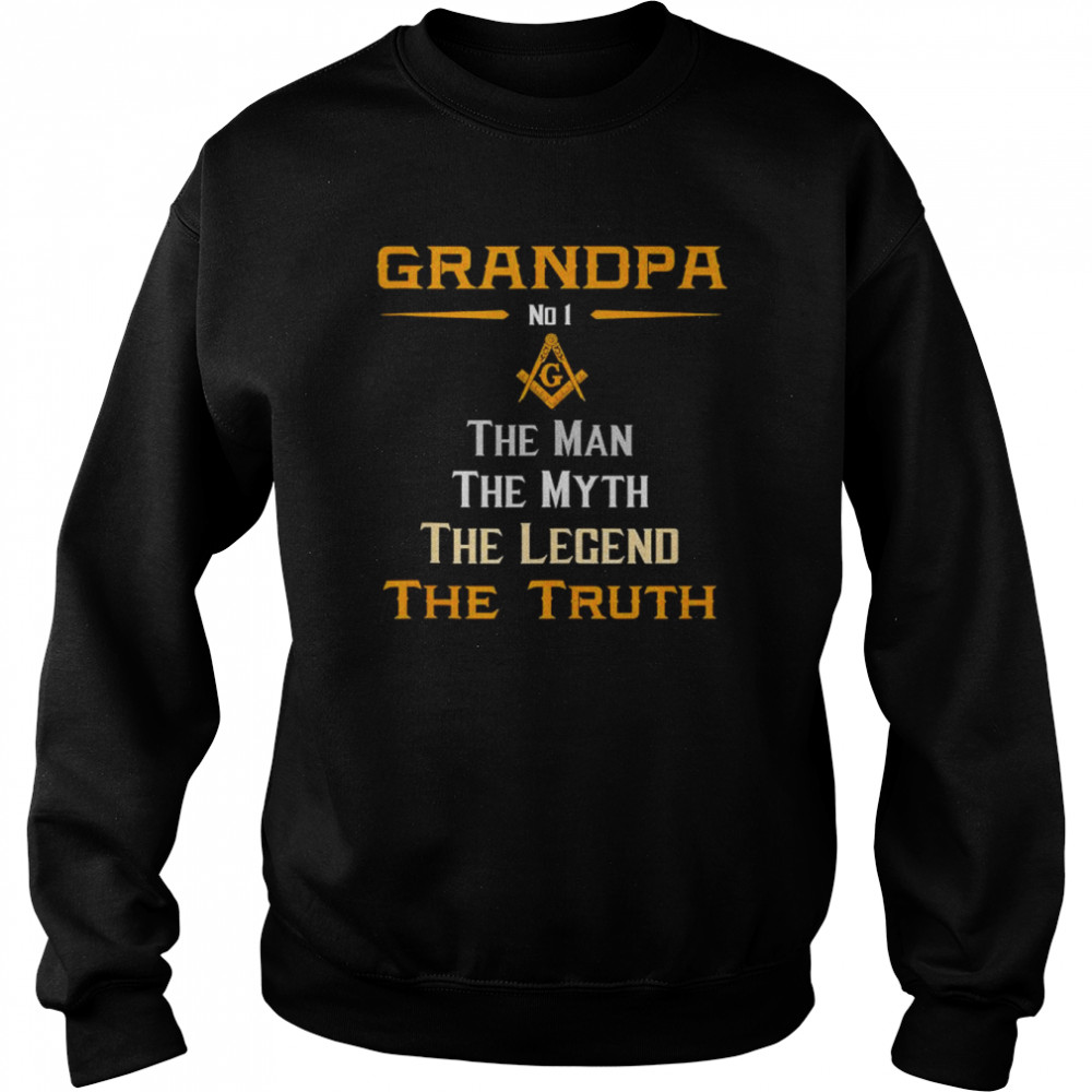 grandpa the man the myth the legend the truth shirt