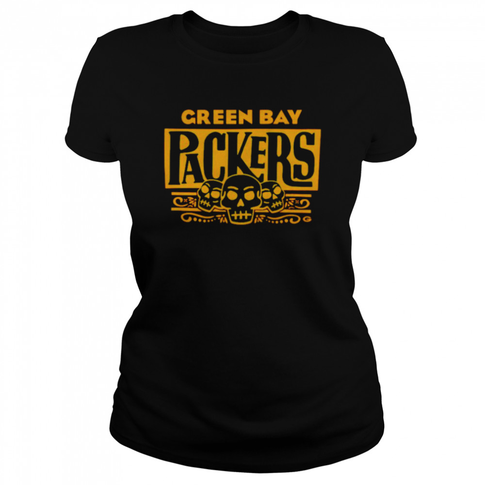 Green Bay Packers sugar skull shirt