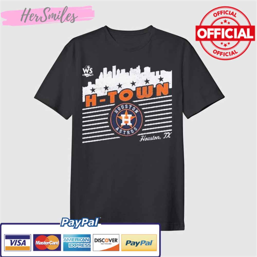 Houston Astros Majestic Threads 2022 World Series Local Lines Tri-Blend T-Shirt