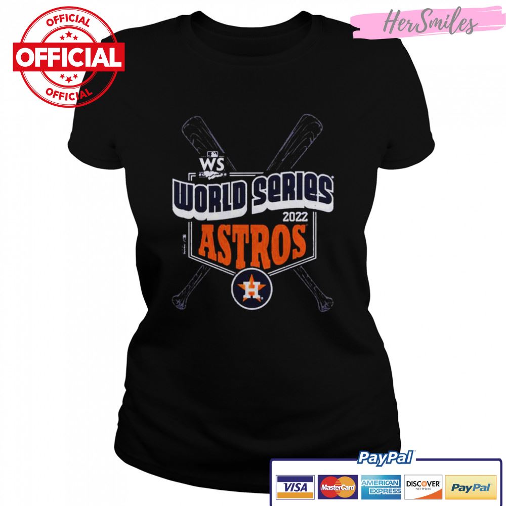 Houston Astros Majestic Threads 2022 World Series Softhand Batter Up Shirt