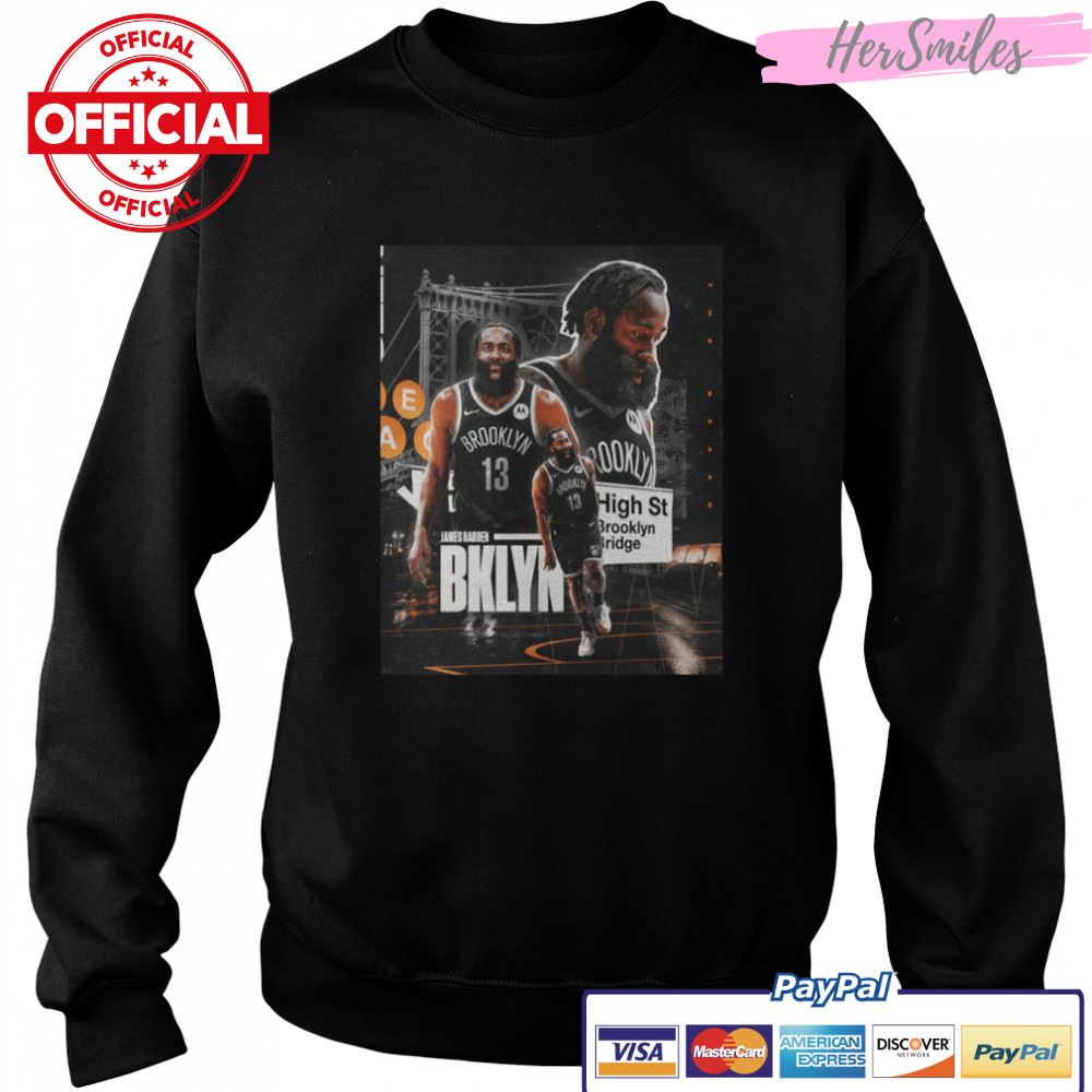 James Harden Brooklyn Bklyn Basketball shirt James Harden Brooklyn Bklyn Basketball shirt