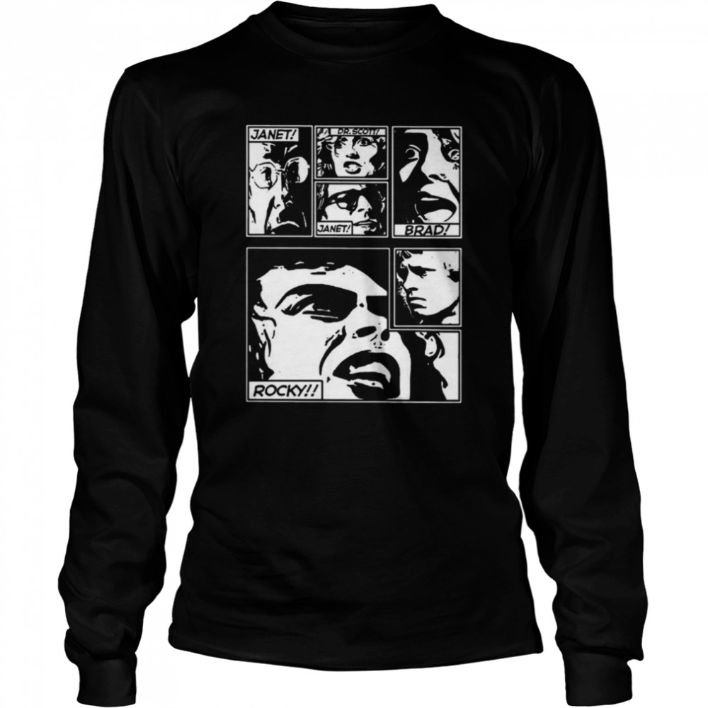 Janet Dr Scott Janet Brad Rocky The Rocky Horror Picture Show shirt