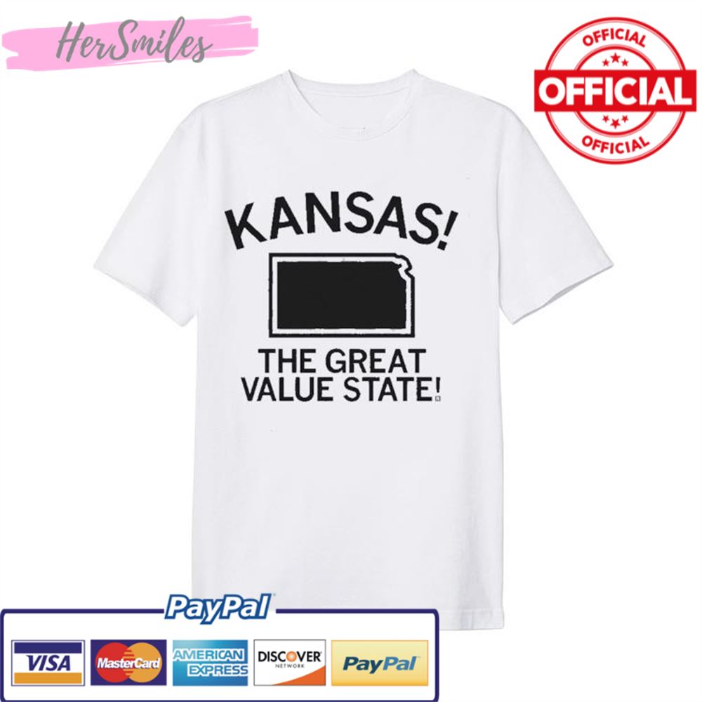 Kansas Great Value State T-Shirt