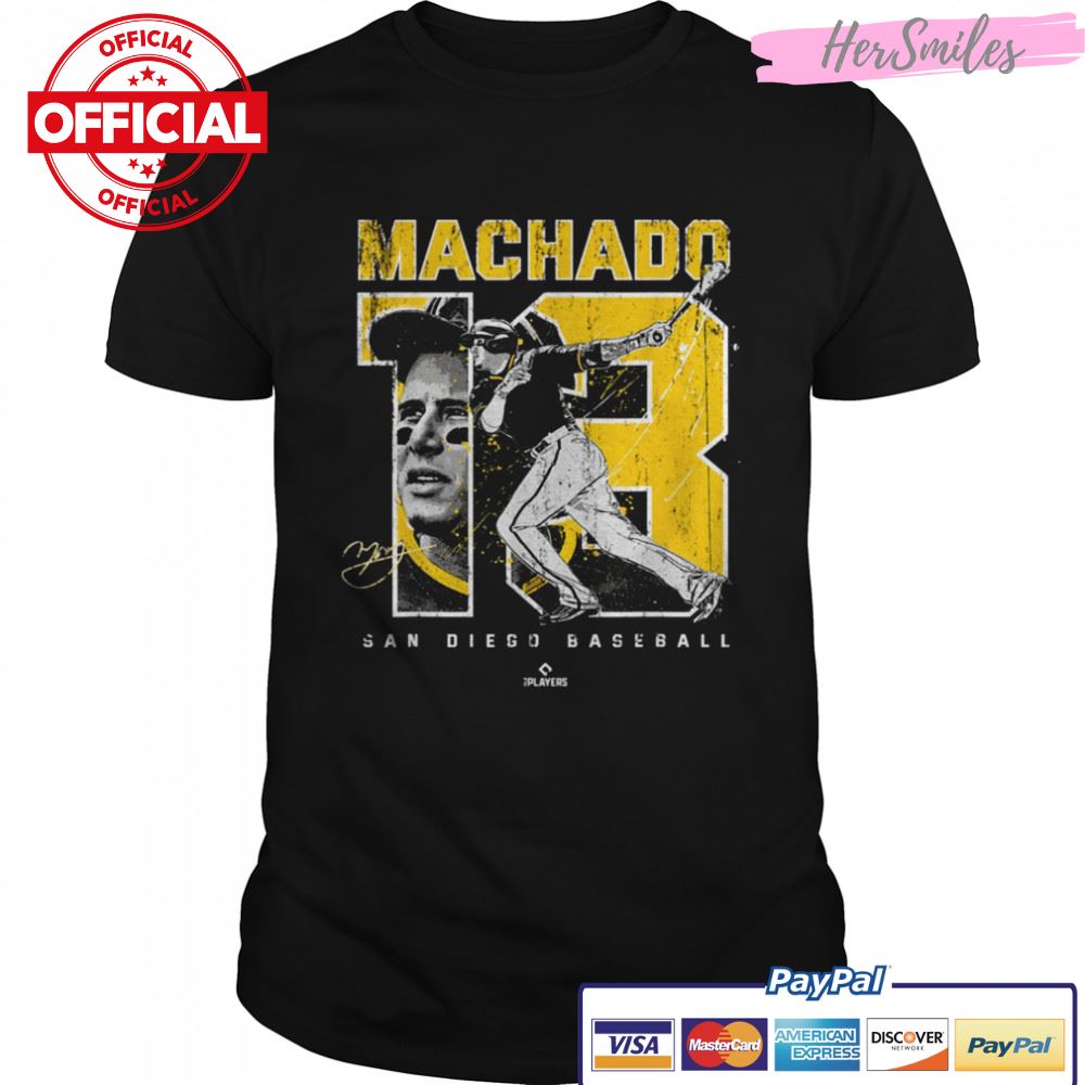 Machado #13 Team San Diego Padres Baseball shirt