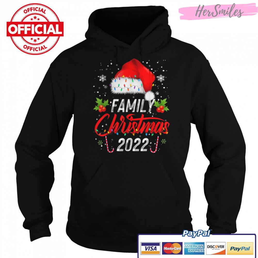 Matching Family Christmas 2022 Team Santa Elf Squad Pajamas T-Shirt ...