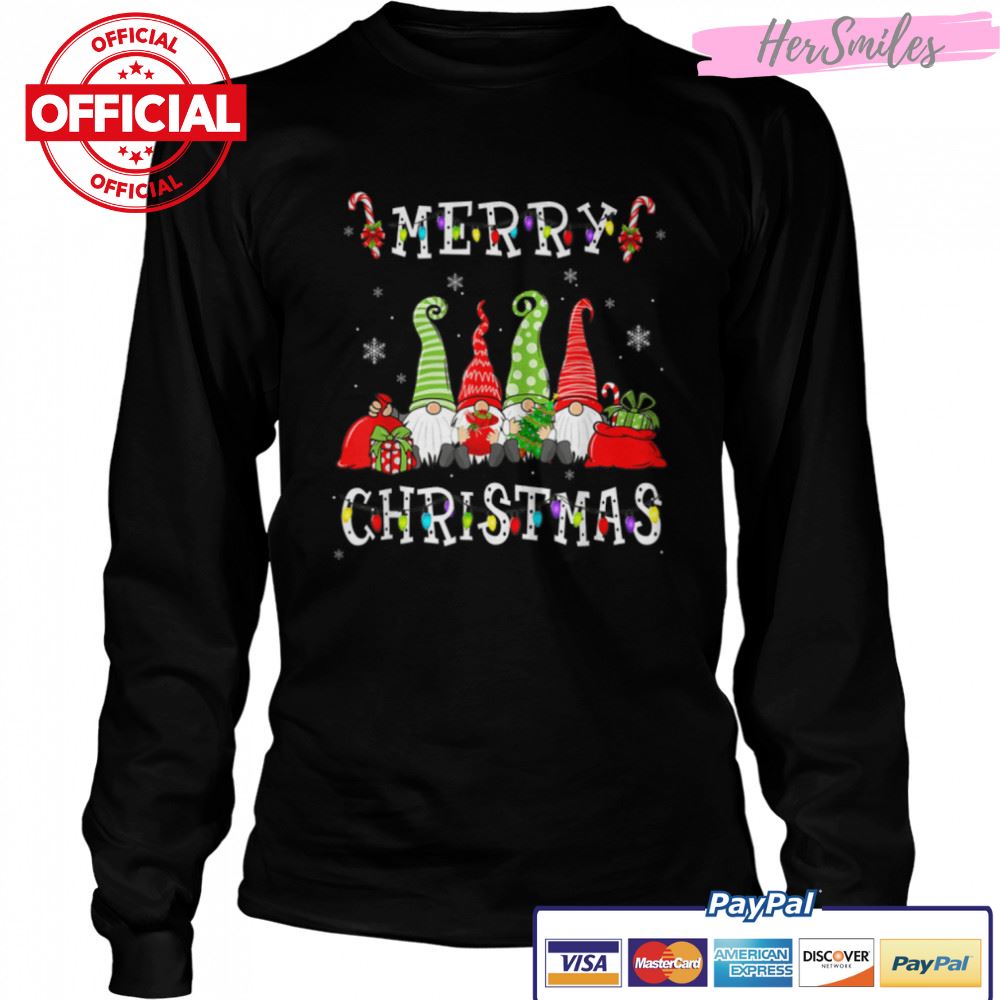 Merry Christmas Gnomes Funny Xmas Gnome T-Shirt B0BKLJHK4V Merry Christmas Gnomes Funny Xmas Gnome T-Shirt B0BKLJHK4V