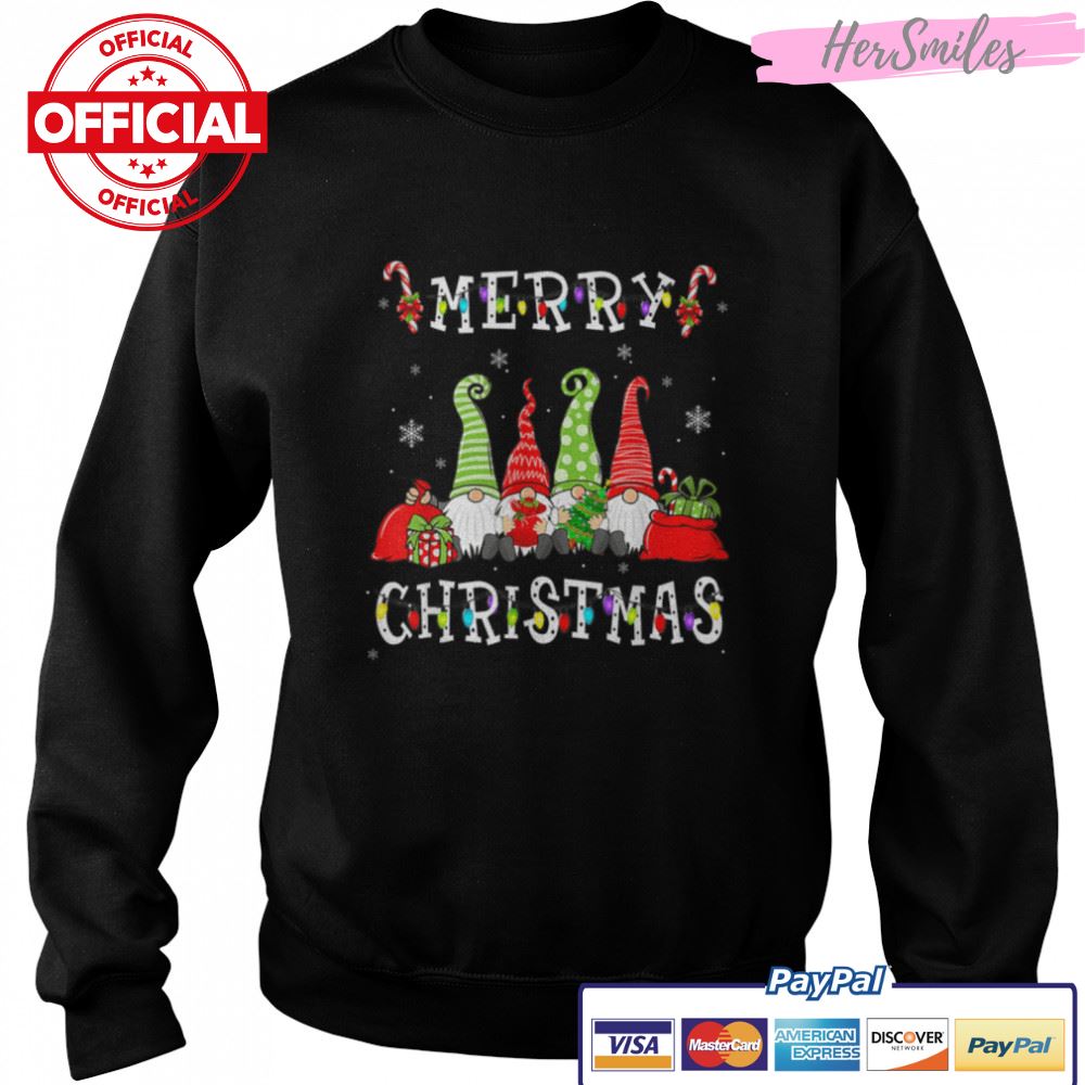 Merry Christmas Gnomes Funny Xmas Gnome T-Shirt B0BKLJHK4V Merry Christmas Gnomes Funny Xmas Gnome T-Shirt B0BKLJHK4V