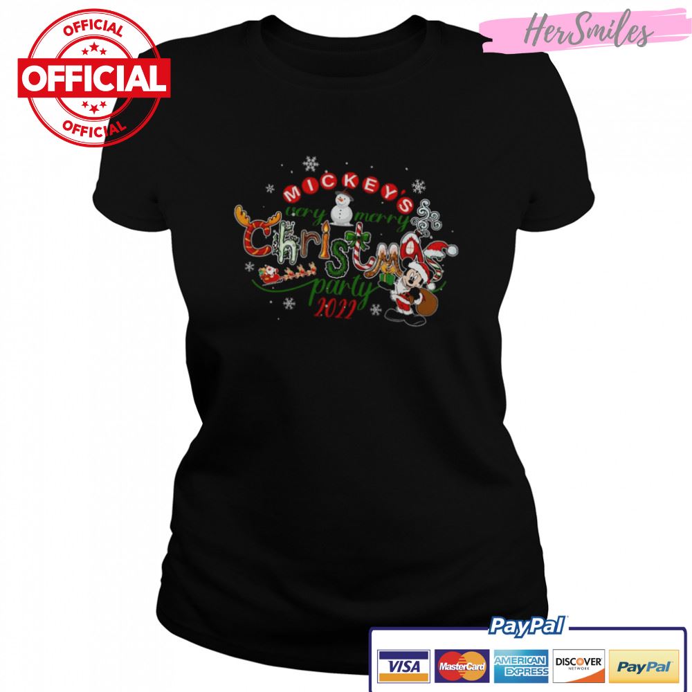 Mickey’s Very Merry Christmas Party 2022 shirt