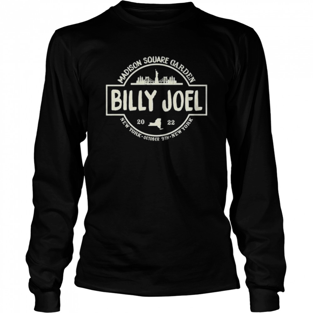 MSG Billy Joel Oct 9th 2022 Shirt - Hersmiles