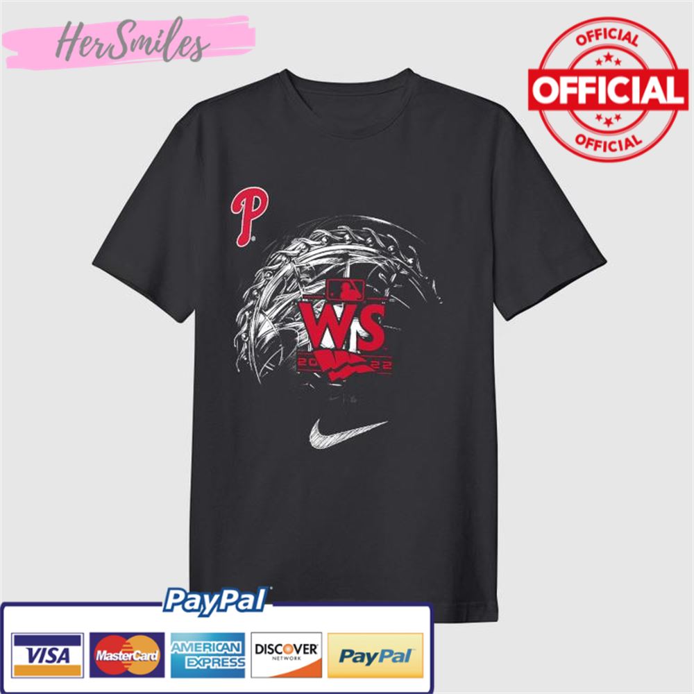 Philadelphia Phillies Nike 2022 World Series Worldwide Event T-Shirt