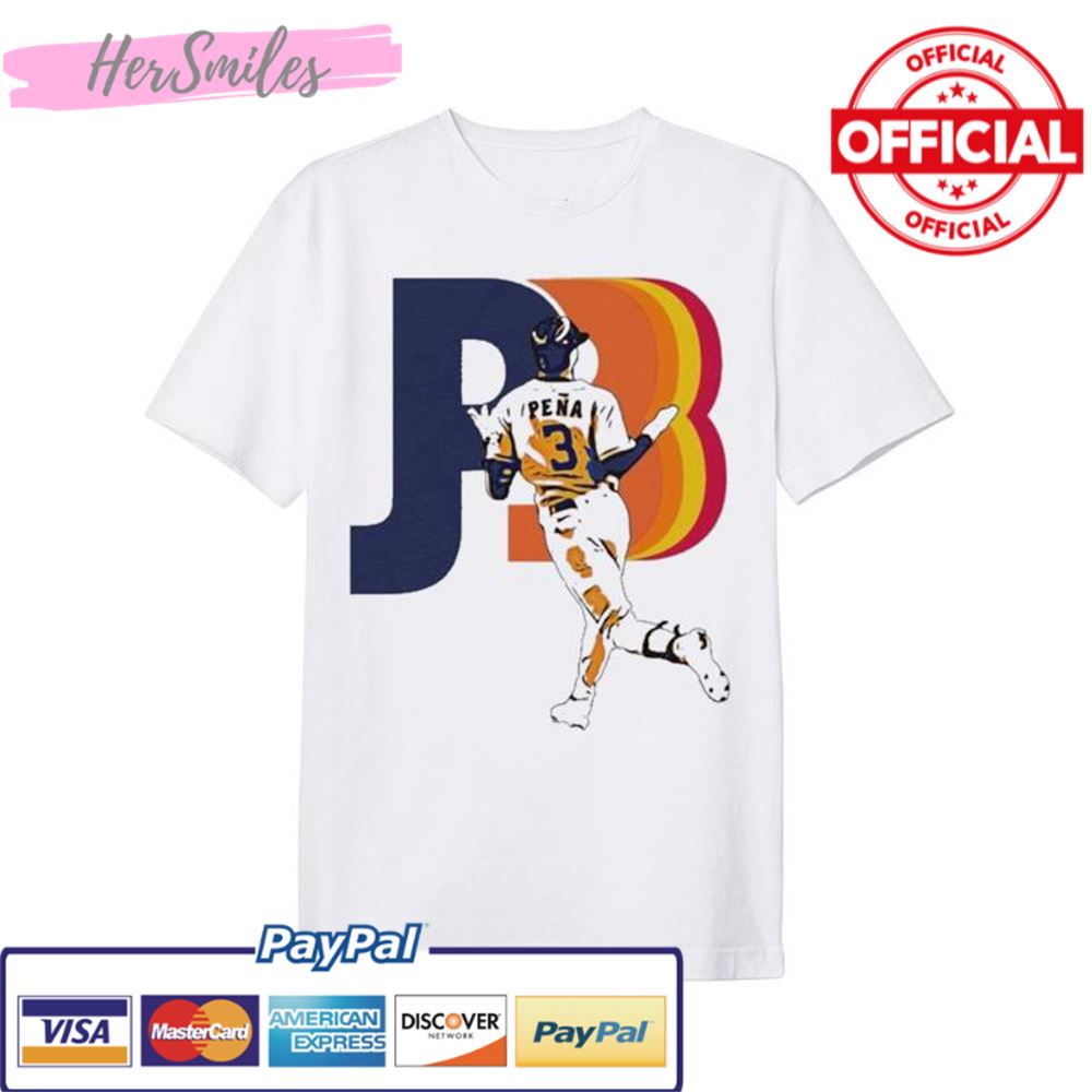 Shrug Jeremy Peña JP3 Houston Astros Homerun Shirt