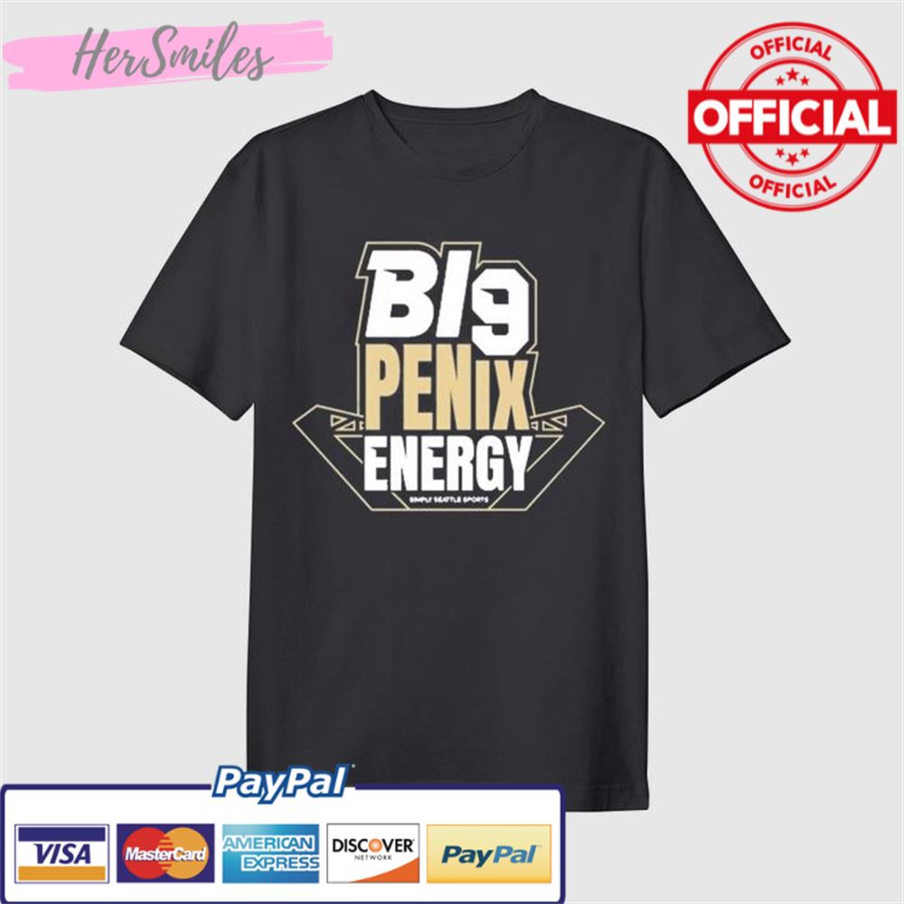 Simply Seattle x Michael Penix Huskies Big Penix Energy T-Shirt