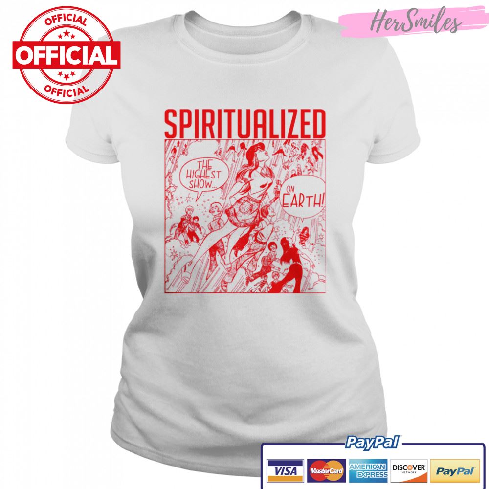 Spiritualized Highest Show On Earth Spiritualized Jason Pierce Rock shirt