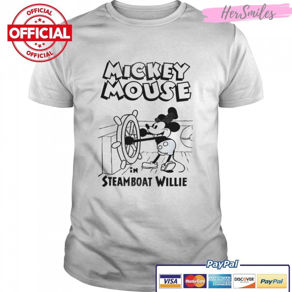 Streamboat Willie Mickey Mickey Mouse Mickey Holiday Disney shirt