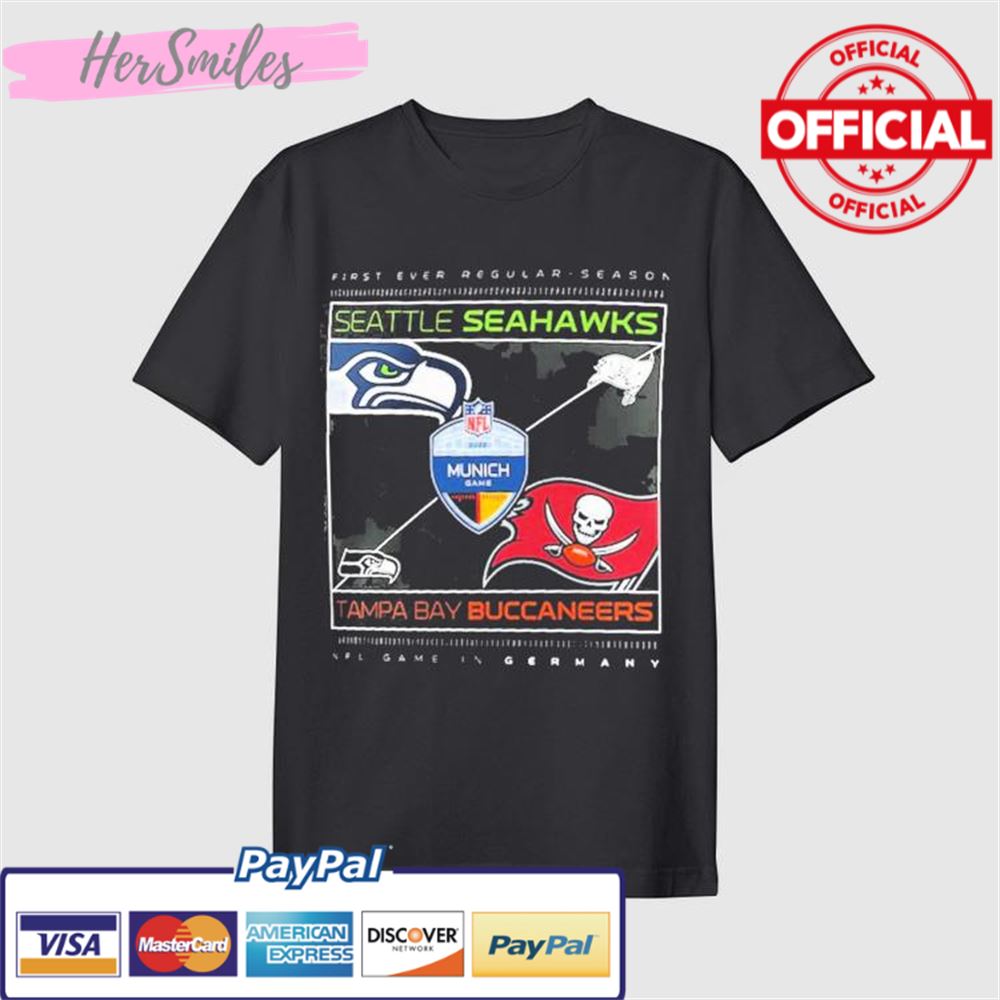 Tampa Bay Buccaneers Vs Seattle Seahawks First Ever Regular Season NFP Match-up Shirt