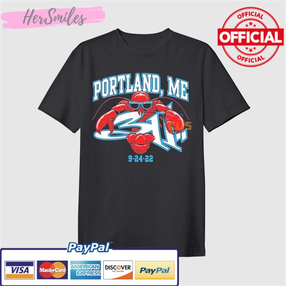 The 311 Portland ME, September 24 2022, State Theatre Maine Event T-Shirt