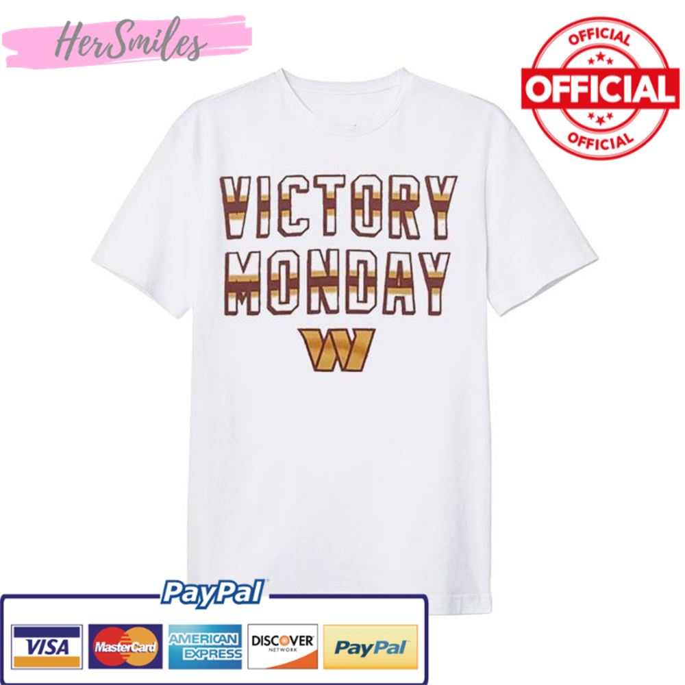 Victory Monday Washington Commanders 2022 T-Shirt