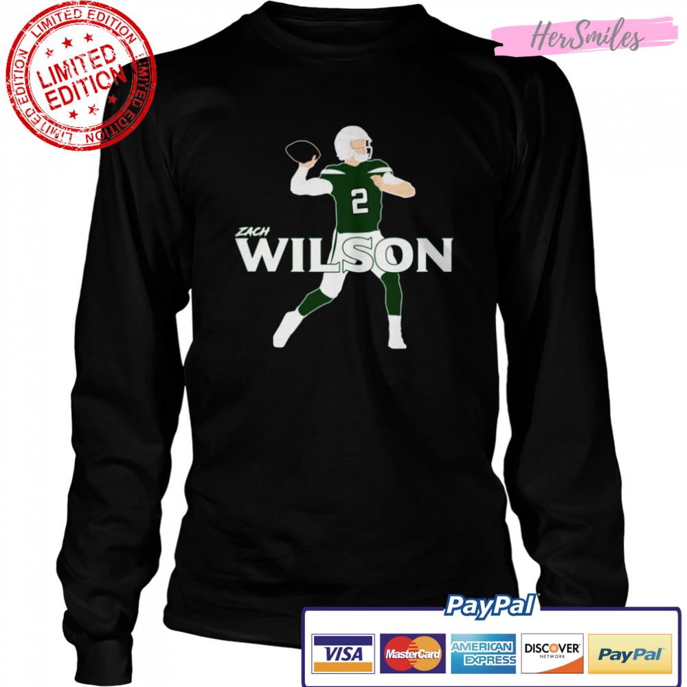 Zach Wilson Nfl Pros Player shirt Zach Wilson Nfl Pros Player shirt