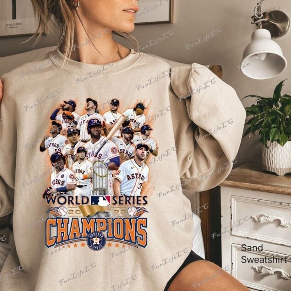 2022 World Series Champion Houston Astros T-Shirts