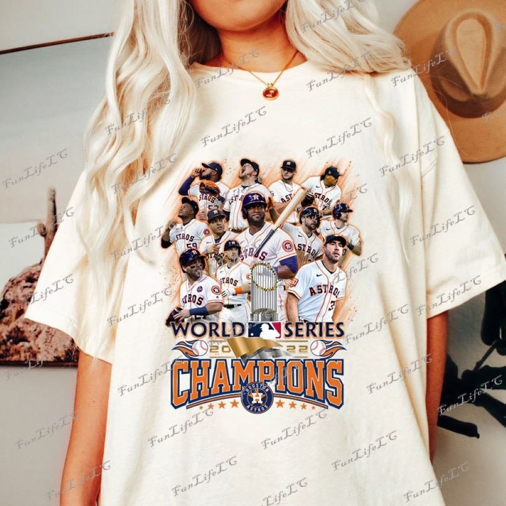 Houston Astros World Series 2022 T-Shirt - Hersmiles