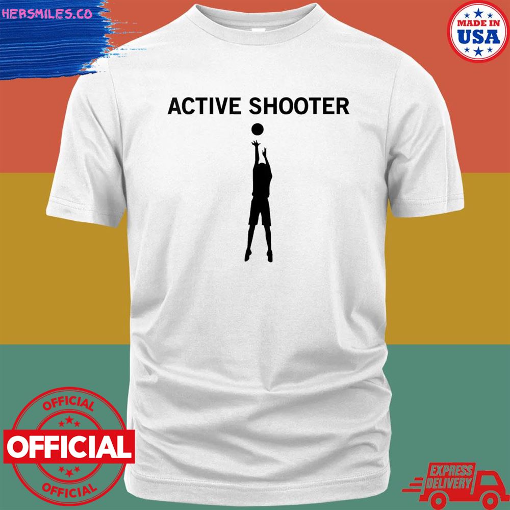 Active Shooter Basketball Shirt - Hersmiles