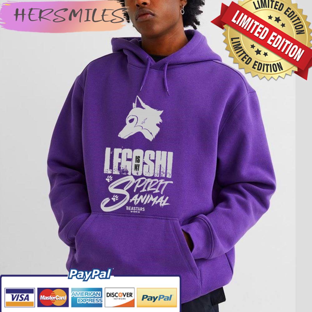 Beastars Legoshi Is My Spirit Animal Trending Unisex Hoodie T-shirt