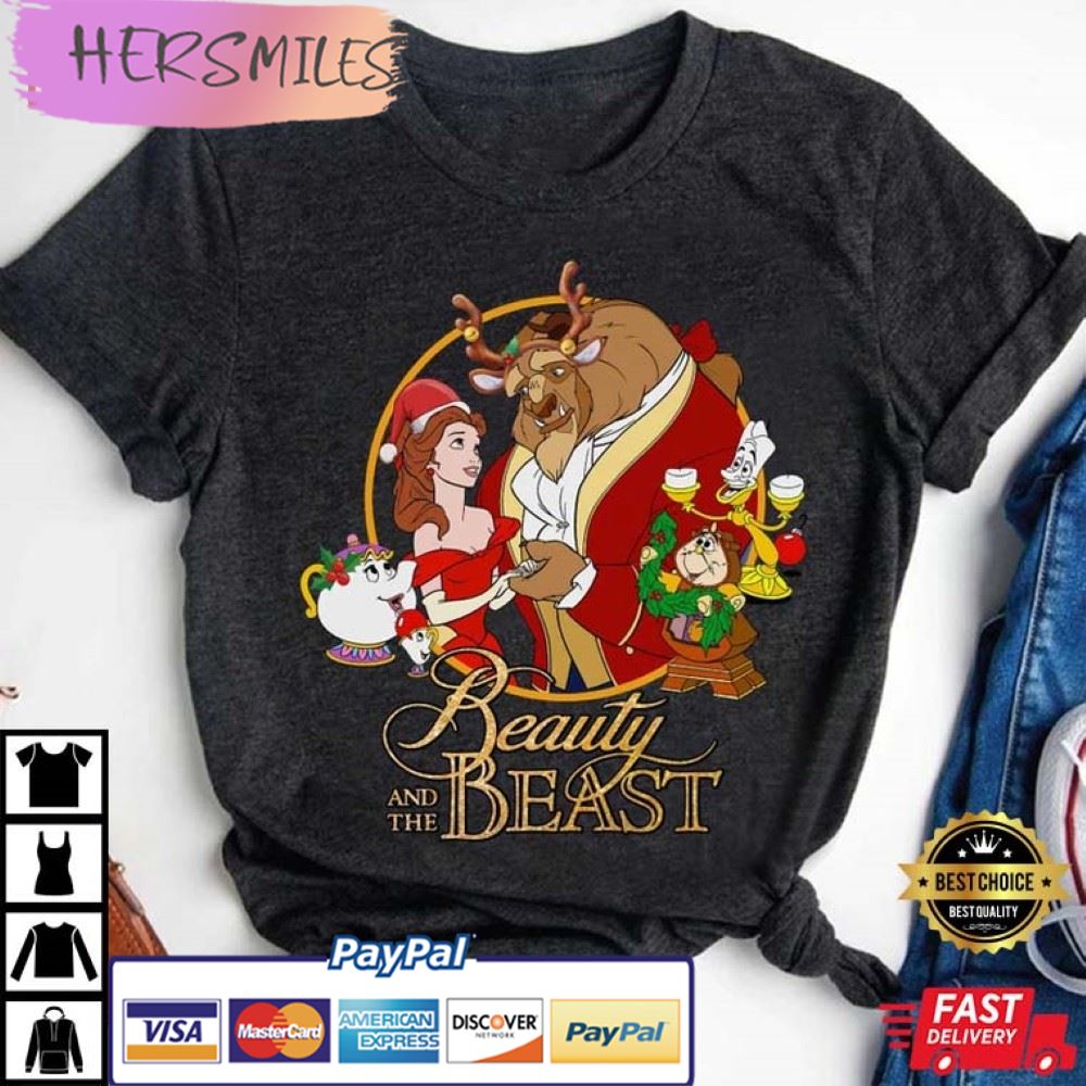 Beauty And The Beast Squad Characters T-Shirt Beauty And The Beast Squad Characters T-Shirt