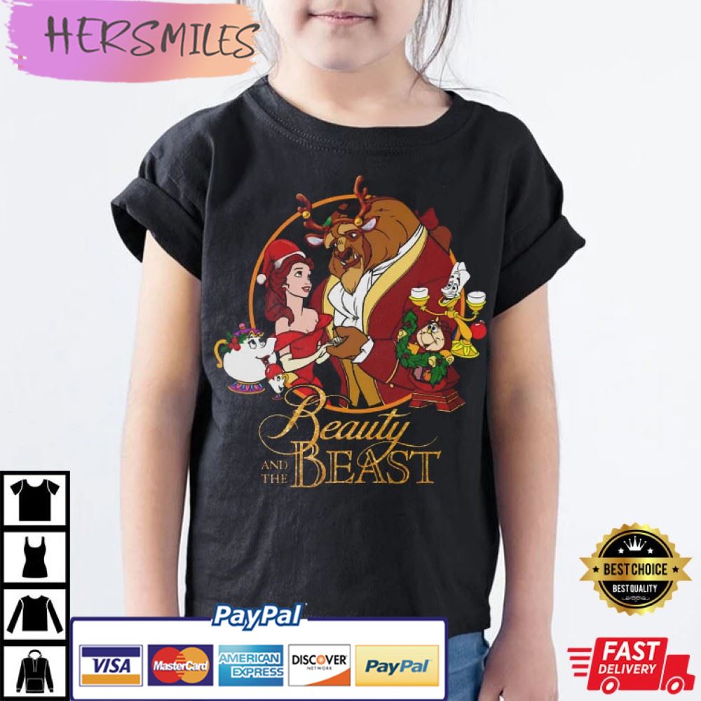 Beauty And The Beast Squad Characters T-Shirt Beauty And The Beast Squad Characters T-Shirt