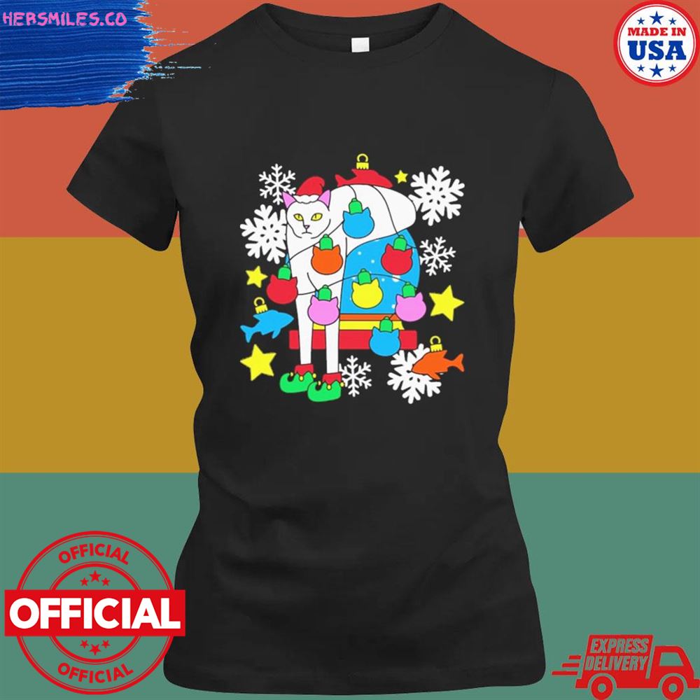 Cats Being Weird Little Guys Holiday Christmas Shirt Cats Being Weird Little Guys Holiday Christmas Shirt