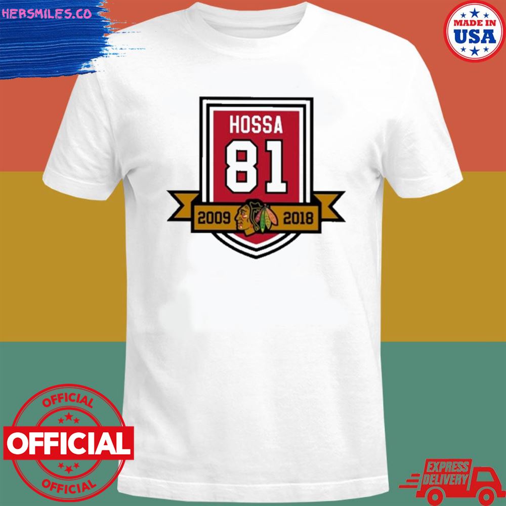 Chicago Blackhawks Hossa 81 2009 2018 shirt