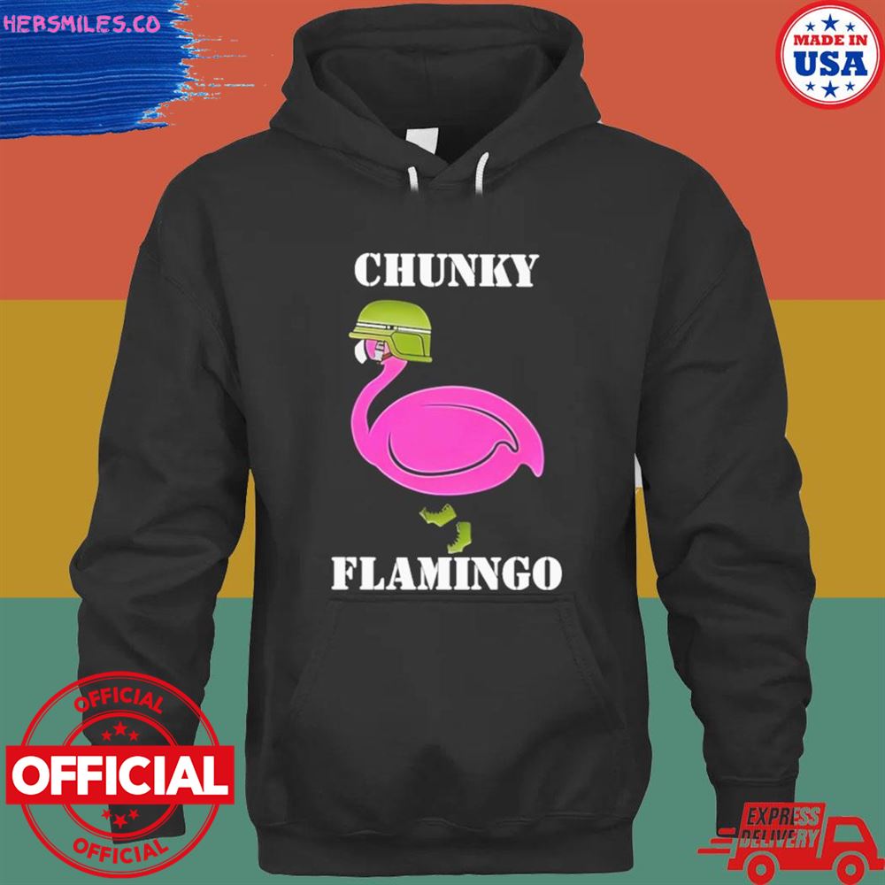 Chunky flamingo T-shirt