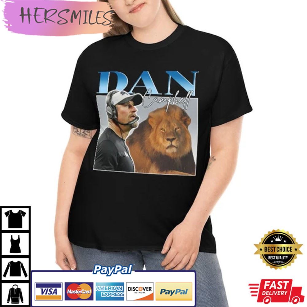 Dan Campbell Detroit Lions Grit Gift For Fan T-Shirt