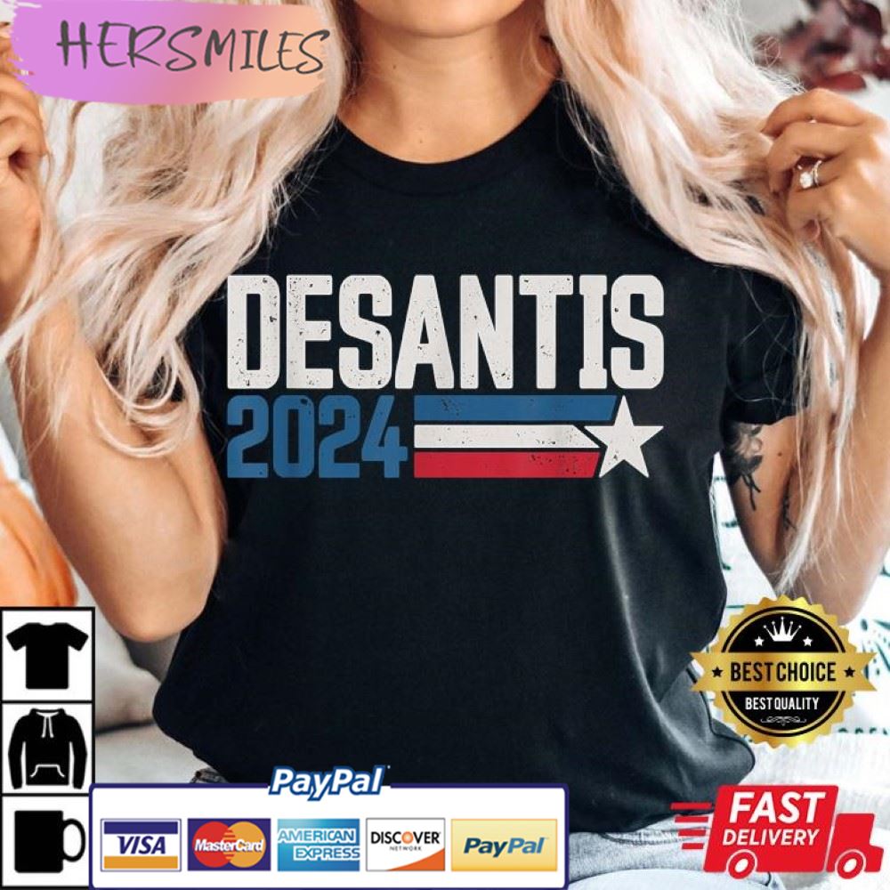 Desantis 2024 for President Vintage Distressed Best T-Shirt