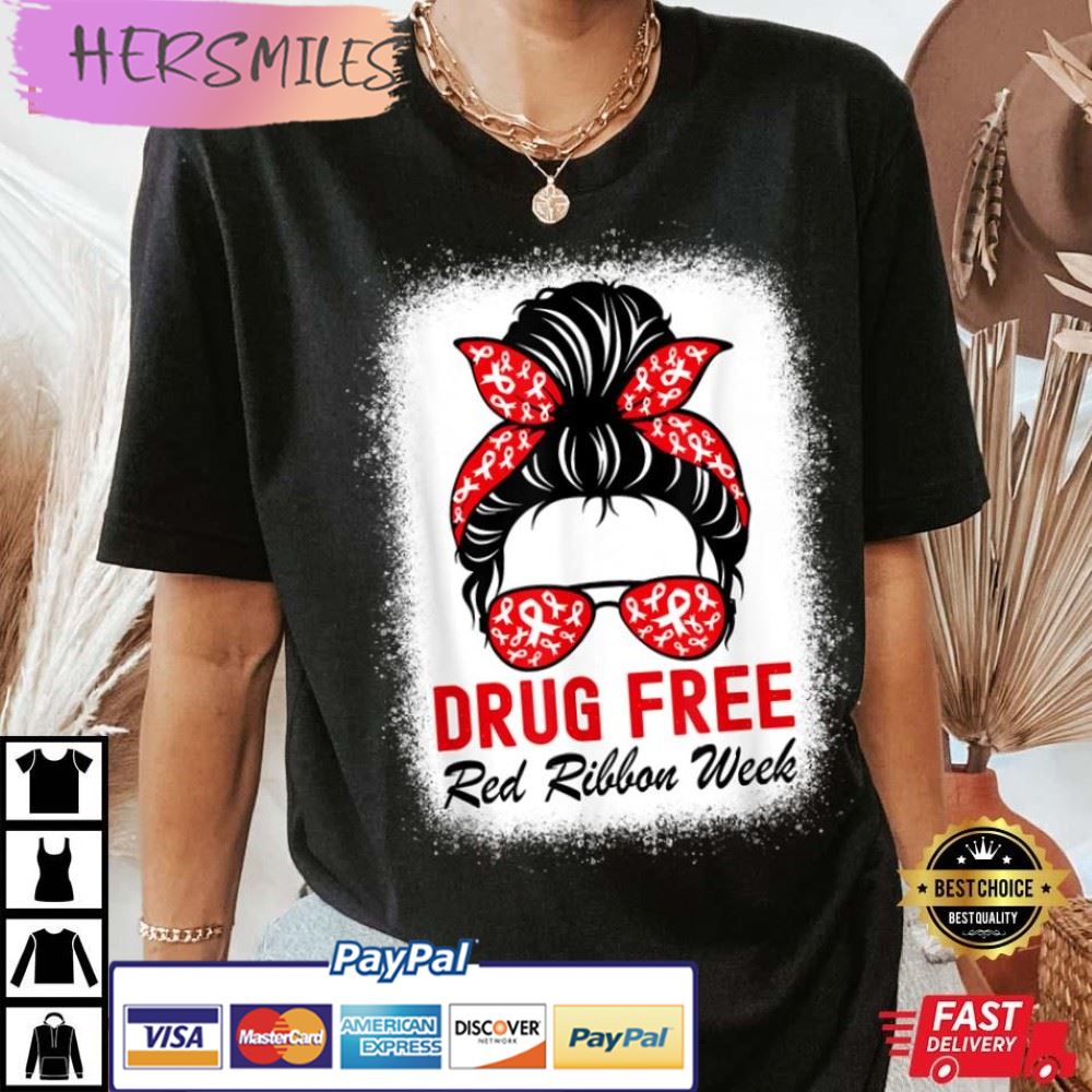 Drug Free Red Ribbon Week Best T-Shirt