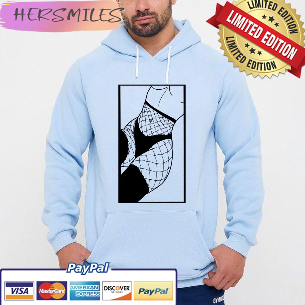 Ecchi Fishnets Trending Unisex Hoodie T-shirt