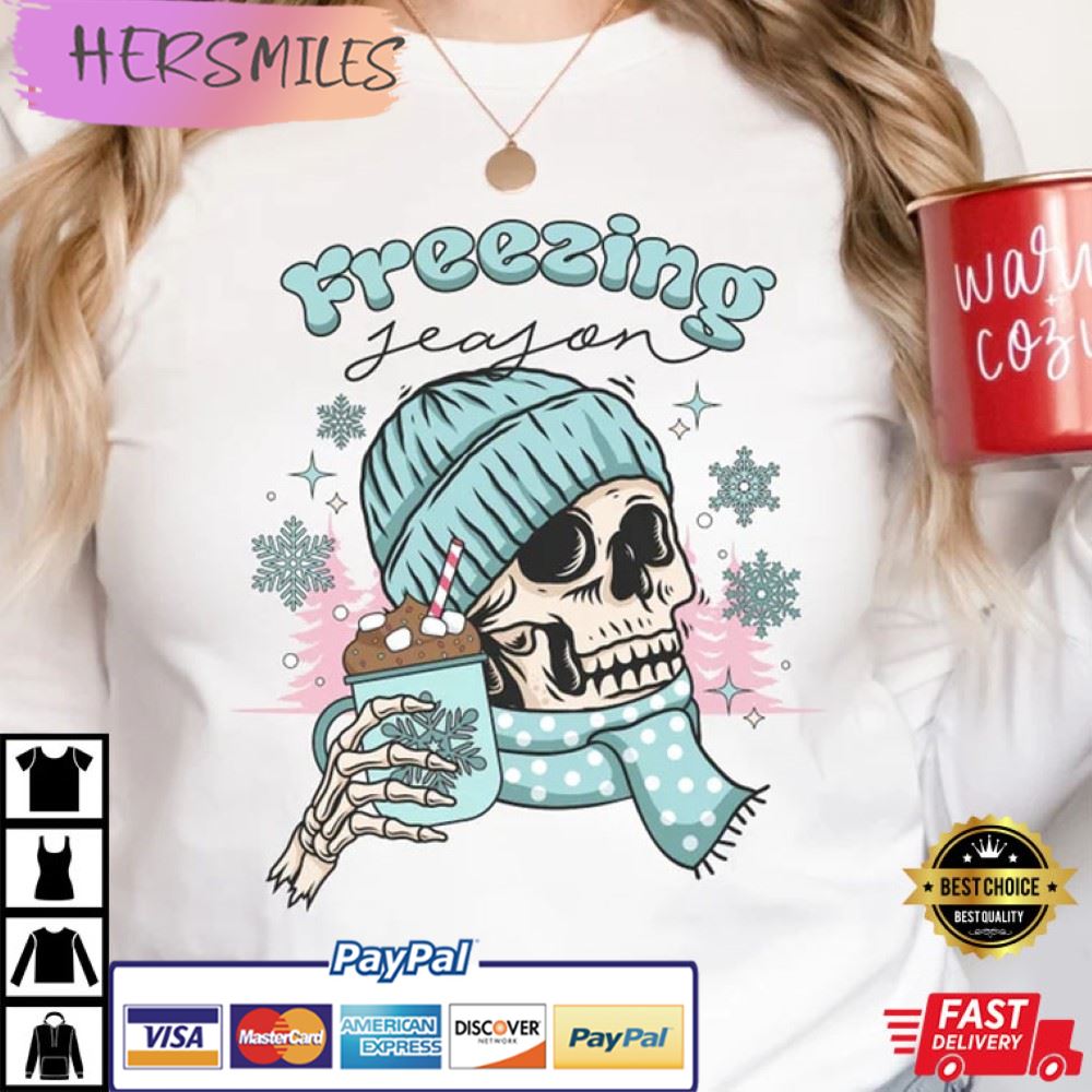 Freezing Season Christmas Gift T-shirt