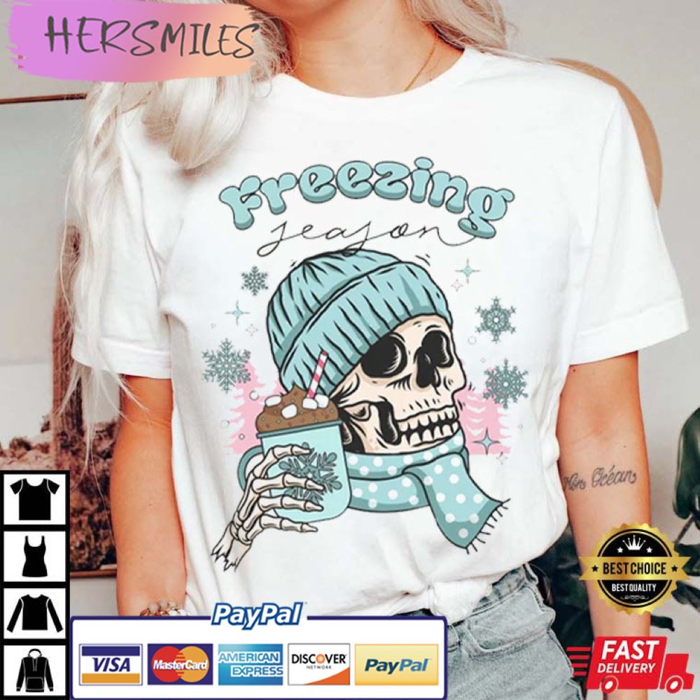 Freezing Season Christmas Gift T-shirt