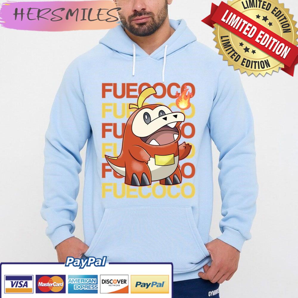 Fuecoco Alligator Of Fire Cutie Trending Unisex Hoodie T-shirt