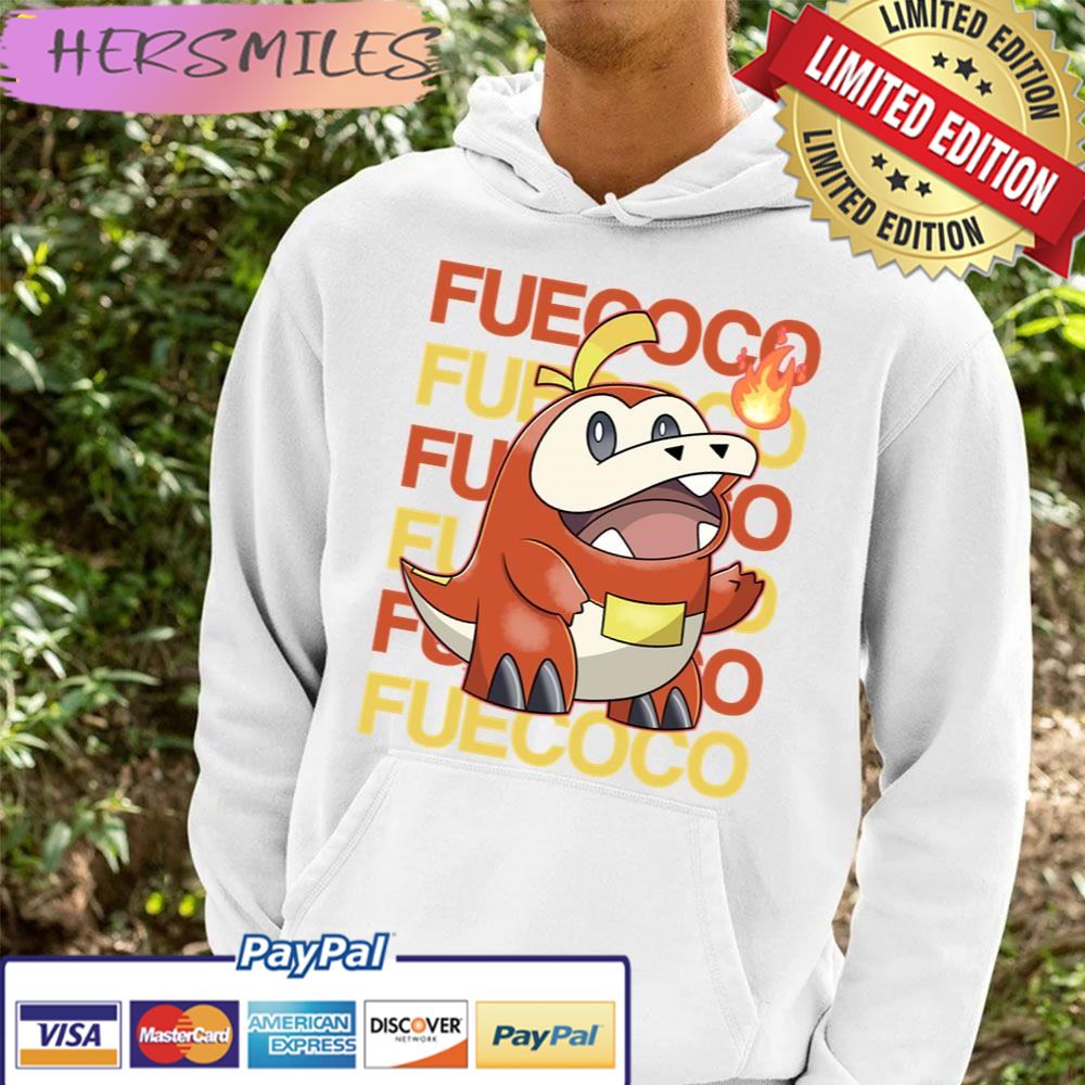 Fuecoco Alligator Of Fire Cutie Trending Unisex Hoodie T-shirt